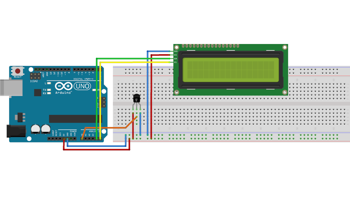 LM35 İle Isı Ölçme ve LCD Ekrana Yazdırma